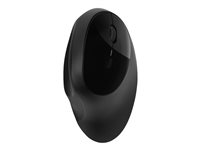 Kensington Pro Fit Ergo Wireless Mouse - Souris - ergonomique - 5 boutons - sans fil - 2.4 GHz, Bluetooth 4.0 LE - récepteur sans fil USB - noir - Pour la vente au détail K75404EU