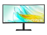 Samsung ViewFinity S6 S34C652UAU - S65UC Series - écran LED - incurvé - 34&#34; - HDR LS34C652UAUXEN