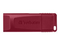 Verbatim Slider - Clé USB - 32 Go - USB 2.0 - bleu, rouge (pack de 2) 49327