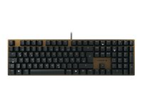 CHERRY KC 200 MX - Clavier - USB - AZERTY - Français - commutateur : CHERRY MX2A Brown - noir, bronze G80-3950LIBFR-2