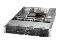 Supermicro SuperServer 6028R-WTRT - Montable sur rack - pas de processeur - 0 Go - aucun disque dur SYS-6028R-WTRT