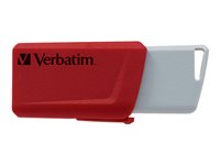 Verbatim Store 'n' Click - Clé USB - 32 Go - USB 3.2 Gen 1 - bleu, rouge (pack de 2) 49308
