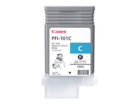 Canon LUCIA PFI-101 C - 130 ml - cyan - original - réservoir d'encre - pour imagePROGRAF iPF5000, iPF5100 0884B001