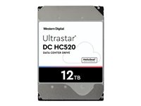 WD Ultrastar DC HC520 HUH721212ALE600 - Disque dur - 12 To - interne - 3.5" - SATA 6Gb/s - 7200 tours/min - mémoire tampon : 256 Mo 0F30144