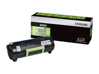 Lexmark 602H - À rendement élevé - noir - original - cartouche de toner Entreprise Lexmark - pour Lexmark MX310, MX410, MX510, MX511, MX611 60F2H0E