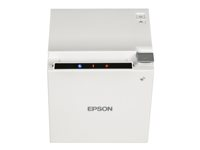 Epson TM m30 - Imprimante de reçus - thermique en ligne - Rouleau (7,95 cm) - 203 x 203 ppp - jusqu'à 200 mm/sec - USB, LAN, hôte USB, NFC - outil de coupe - blanc C31CE95121B0