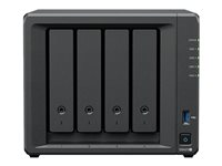 Synology Disk Station DS423+ - Serveur NAS - 4 Baies - SATA 6Gb/s - RAID RAID 0, 1, 5, 6, 10, JBOD - RAM 2 Go - Gigabit Ethernet - iSCSI support DS423+