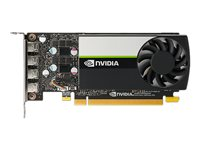 NVIDIA T1000 - Carte graphique - T1000 - 4 Go GDDR6 - PCIe 3.0 x16 profil bas - 4 x Mini DisplayPort VCNT1000-SB