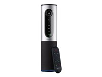 Logitech ConferenceCam Connecter - Caméra pour conférence - couleur - 1920 x 1080 - 720p, 1080p - audio - sans fil - Wi-Fi - Bluetooth 4.0 / NFC - USB 2.0 - H.264 960-001034