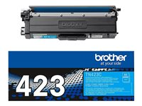 Brother TN423C - Jumbo Yield - cyan - original - cartouche de toner - pour Brother DCP-L8410, HL-L8260, HL-L8360, MFC-L8690, MFC-L8900 TN423C