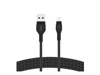 Belkin BOOST CHARGE - Câble Lightning - USB mâle pour Lightning mâle - 1 m - noir CAA010BT1MBK