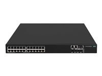 HPE FlexNetwork 5140 HI - Commutateur - 1 emplacement - C3 - Géré - 24 x 10/100/1000 + 4 x 10 Gigabit SFP+ - flux d'air d'un côté à l'autre - Montable sur rack - PoE+ R9L63A