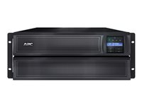 APC Smart-UPS X 3000 Rack/Tour LCD - Onduleur (montable sur rack / externe) - CA 230 V - 2700 Watt - 3000 VA - Ethernet 10/100, RS-232, USB - connecteurs de sortie : 10 - 4U - noir - avec APC UPS Network Management Card AP9631 - pour P/N: AR4024SP, AR4024SPX429, AR4024SPX431, AR4024SPX432, NBWL0356A, SMX3000HVTUS SMX3000HVNC