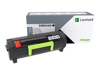 Lexmark - À rendement élevé - noir - original - cartouche de toner - pour Lexmark MS417dn, MX417de 51B0HA0