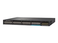 Cisco Catalyst 3650-8X24UQ-S - Commutateur - C3 - Géré - 16 x 10/100/1000 (UPOE) + 8 x 100/1000/2.5G/5G/10G (UPOE) + 4 x SFP+ 10 Go (liaison montante) - de bureau, Montable sur rack - UPOE (820 W) WS-C3650-8X24UQ-S