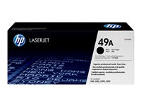 HP 49A - Noir - original - LaserJet - cartouche de toner (Q5949A) - pour LaserJet 1160, 1160Le, 1320, 1320n, 1320nw, 1320t, 1320tn, 3390, 3392 Q5949A