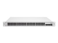 Cisco Meraki Cloud Managed MS225-48FP - Commutateur - Géré - 48 x 10/100/1000 (PoE+) + 4 x SFP+ 10 Go (liaison montante) - Montable sur rack - PoE+ (740 W) MS225-48FP-HW