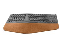 Lenovo Go Split - Clavier - sans fil - 2.4 GHz - Français - gris orage - Pour la vente au détail 4Y41C33758