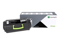 Lexmark - À rendement extrêmement élevé - noir - original - cartouche de toner LCCP, LRP - pour Lexmark MS818dn, MX718de 53B0XA0