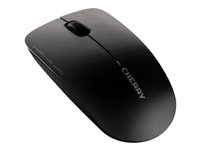 CHERRY MW 2400 - Souris - droitiers et gauchers - optique - 3 boutons - sans fil - 2.4 GHz - récepteur sans fil USB - noir JW-0710-2