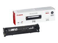 Canon 716 Black - Noir - original - cartouche de toner - pour i-SENSYS LBP5050, LBP5050N, MF8030CN, MF8040Cn, MF8050CN, MF8080Cw 1980B002