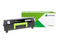 Lexmark 502UE - À rendement extrêmement élevé - noir - original - cartouche de toner Entreprise Lexmark - pour Lexmark MS510dn, MS510dtn, MS610de, MS610dn, MS610dte, MS610dtn 50F2U0E