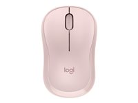 Logitech M240 Silent - Souris - droitiers et gauchers - optique - 3 boutons - sans fil - Bluetooth - rose 910-007121