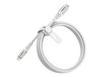 OtterBox Premium - Câble Lightning - Lightning mâle pour 24 pin USB-C mâle - 2 m - ciel nuageux blanc 78-52652