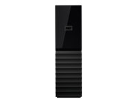 WD My Book WDBBGB0040HBK - Disque dur - chiffré - 4 To - externe (de bureau) - USB 3.0 - AES 256 bits - noir WDBBGB0040HBK-EESN