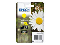 Epson 18XL - 6.6 ml - XL - jaune - original - cartouche d'encre - pour Expression Home XP-212, 215, 225, 312, 315, 322, 325, 412, 415, 422, 425 C13T18144012