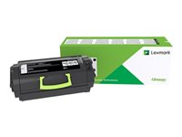 Lexmark 522E - Noir - original - cartouche de toner LCCP, LRP, Entreprise Lexmark - pour Lexmark MS810, MS811, MS812 52D200E