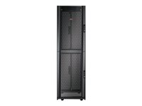 APC NetShelter SX Colocation 2 x 20U Enclosure with Sides - Rack - noir - 42U - 19" AR3200