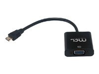 MCL CG-288C - Adaptateur vidéo - HD-15 (VGA) femelle pour 19 pin mini HDMI Type C mâle CG-288C