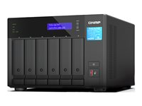 QNAP TVS-H674T - Serveur NAS - 6 Baies - SATA 6Gb/s - RAID RAID 0, 1, 5, 6, 10, 50, JBOD - RAM 32 Go - 2.5 Gigabit Ethernet - iSCSI support TVS-H674T-I5-32G