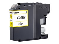 Brother LC22EY - Super High Yield - jaune - originale - cartouche d'encre - pour Brother MFC-J5920DW LC22EY