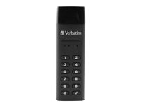 Verbatim Keypad Secure - Clé USB - chiffré - 32 Go - USB-C 3.1 49430