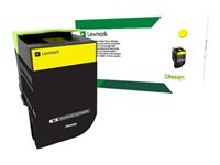 Lexmark 802SY - Jaune - original - cartouche de toner LCCP, LRP - pour Lexmark CX310dn, CX310n, CX410de, CX410dte, CX410e, CX510de, CX510dhe, CX510dthe 80C2SY0