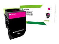 Lexmark - Magenta - original - cartouche de toner - pour Lexmark CX410de, CX410dte, CX410e, CX510de, CX510dhe, CX510dthe 80C2HME