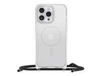 OtterBox React Series - Coque de protection pour téléphone portable - collier - compatibilité avec MagSafe - clair - pour Apple iPhone 14 Pro Max 77-92301