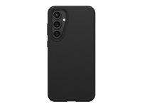 OtterBox React Series - Coque de protection pour téléphone portable - polycarbonate, élastomère thermoplastique (TPE) - noir - pour Samsung Galaxy S23 FE 77-94261