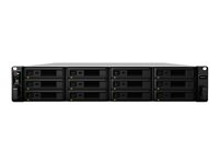 Synology RackStation RS3618XS - Serveur NAS - 12 Baies - rack-montable - SATA 6Gb/s - RAID RAID 0, 1, 5, 6, 10, JBOD, RAID F1 - RAM 8 Go - Gigabit Ethernet - iSCSI support - 2U RS3618XS