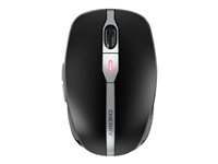 CHERRY MW 9100 - Souris - 6 boutons - sans fil - 2.4 GHz, Bluetooth 4.0 - récepteur sans fil USB - noir JW-9100-2