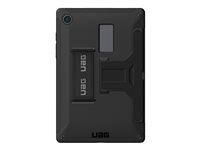 UAG Case for Galaxy Tab A8 10.5-in (2022) (SM-X200 & SM-X205) - Scout Black - Coque de protection pour tablette - avec béquille et dragonne - polyuréthanne thermoplastique (TPU) - noir - 10.5" - pour Samsung Galaxy Tab A8 22345H114040